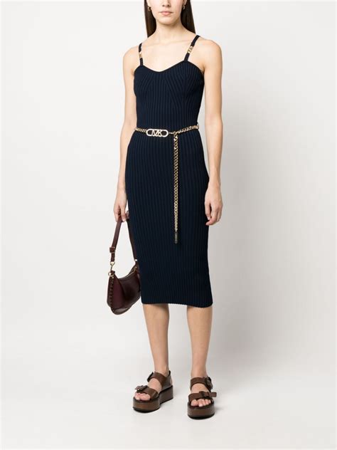 michael kors ribbed dress